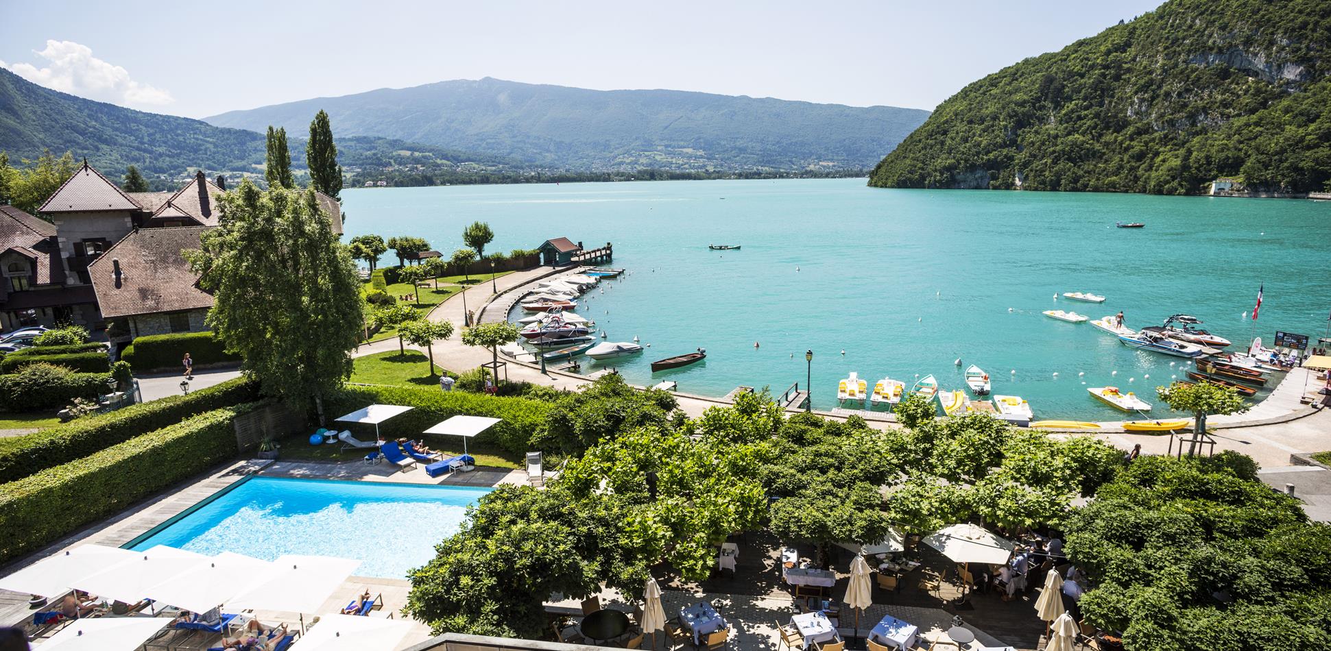Découvrez pour vos séminaires en Haute Savoie, vue sur le lac, Cottage Bise