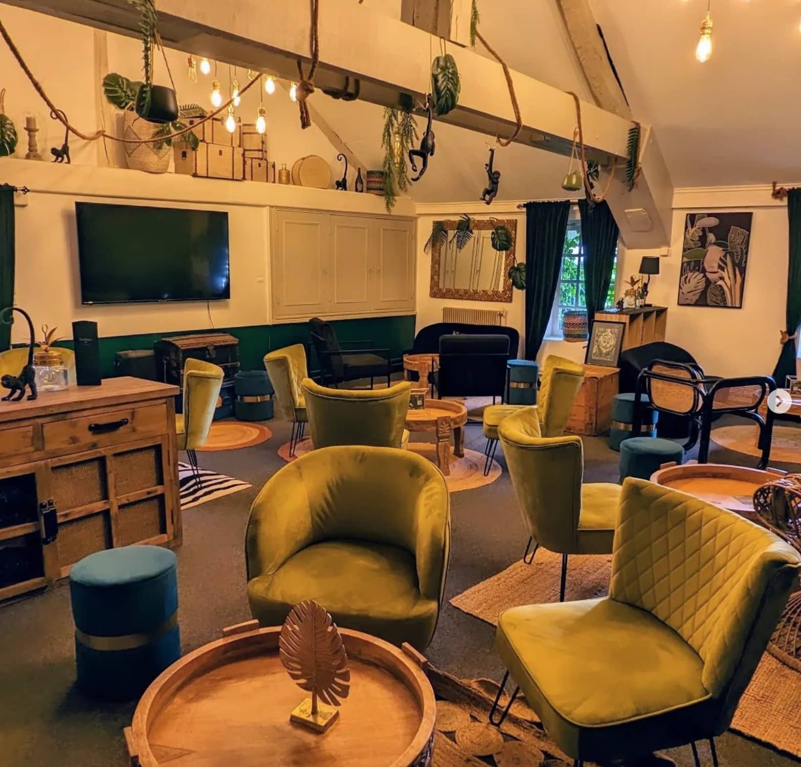Bar Jungle Chateau des Ayes séminaires