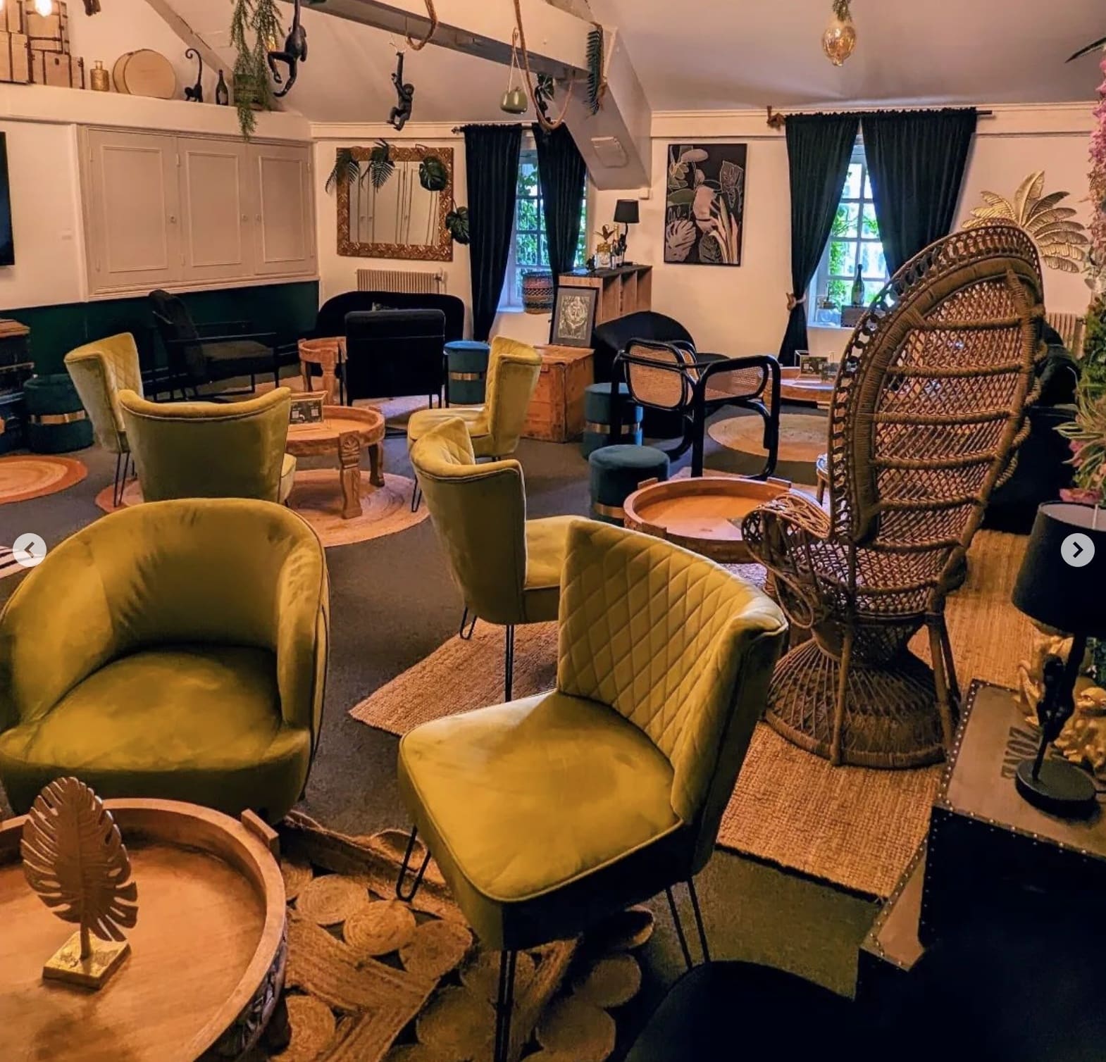 Bar Jungle Chateau des Ayes séminaires