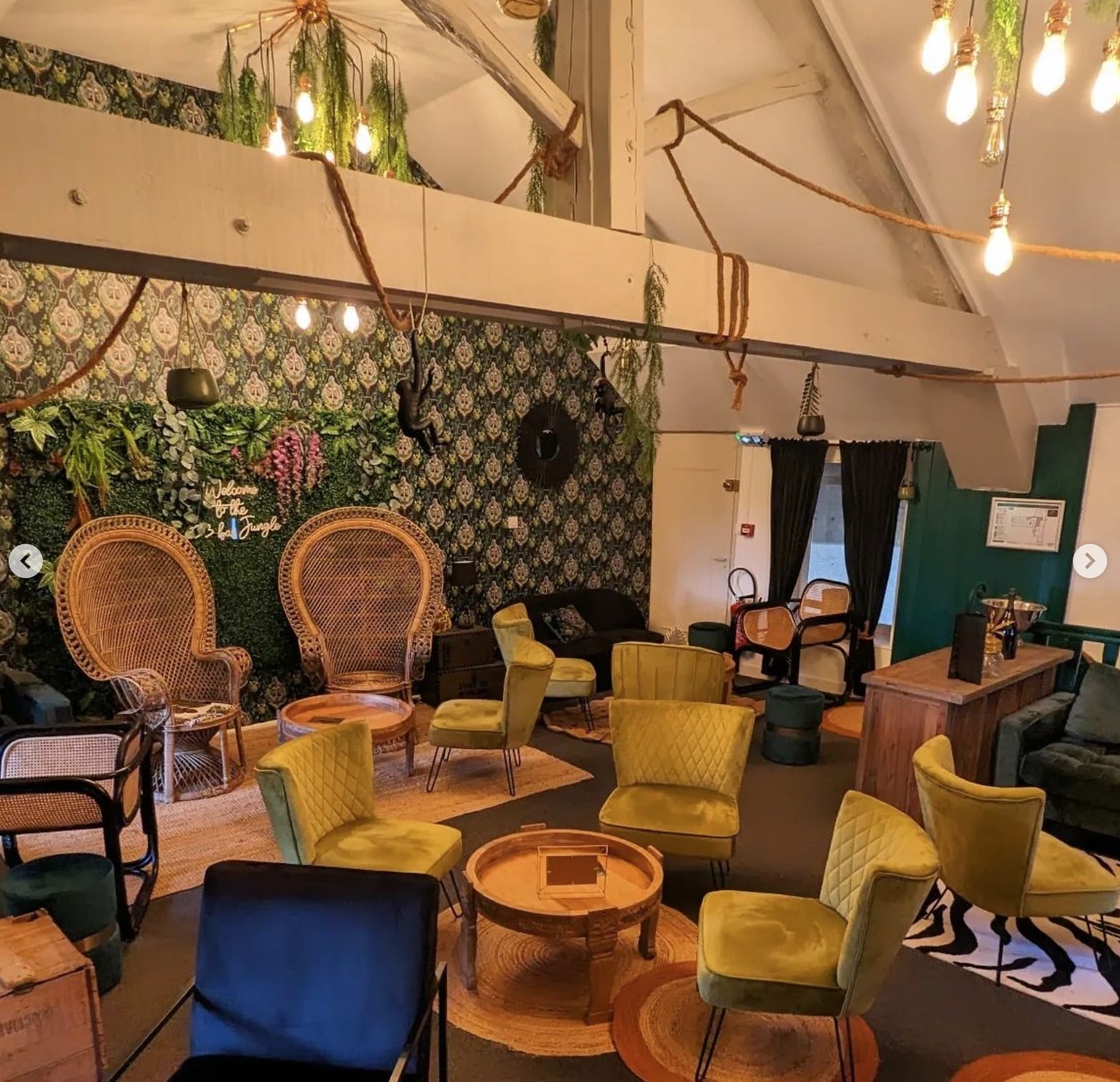 Bar Jungle Chateau des Ayes séminaires