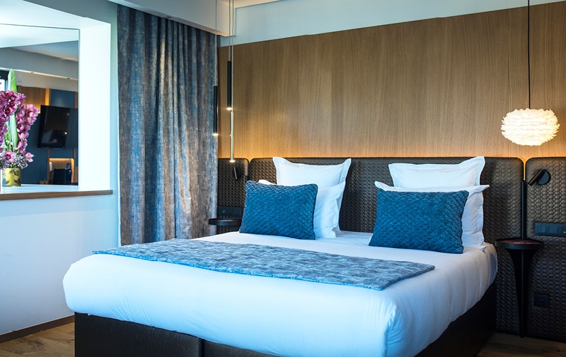 Découvrez le confort des chambres de l'hôtel 4 étoiles Le Pélican lors de vos séminaires d'entreprise