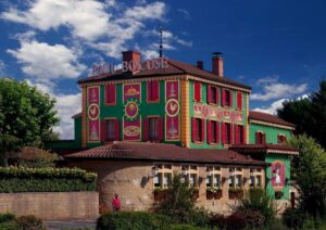 Façade Abbaye De Collonges Paul Bocuse