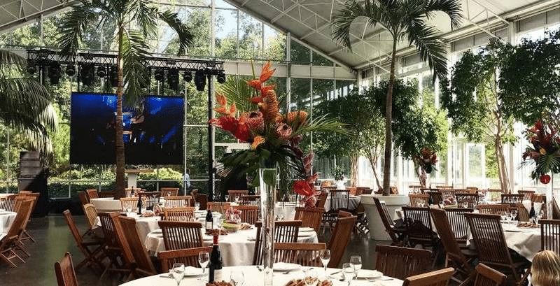 Une décoration florale et exotique pour vos événements à la Palmeraie de la Tour