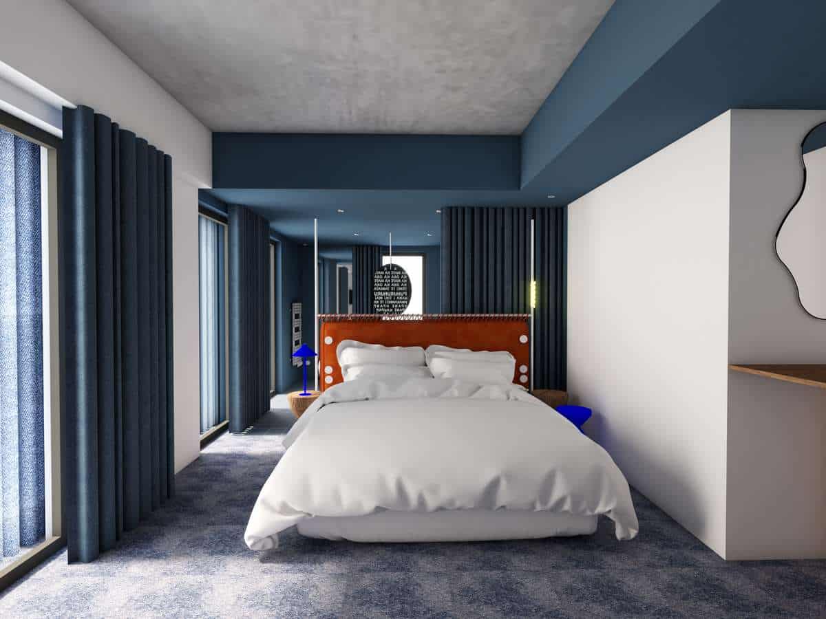 Découvrez pour vos séminaires à Lyon, chambre The Ruck Hotel