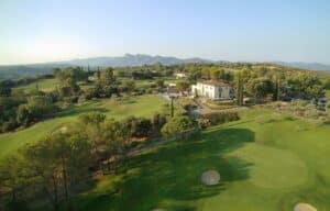 Vue du golf les Domaines de Saint Endréol