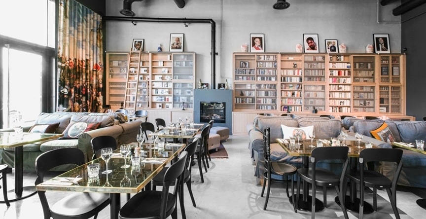 Restaurant design et éclectique au MOB HOTEL Lyon