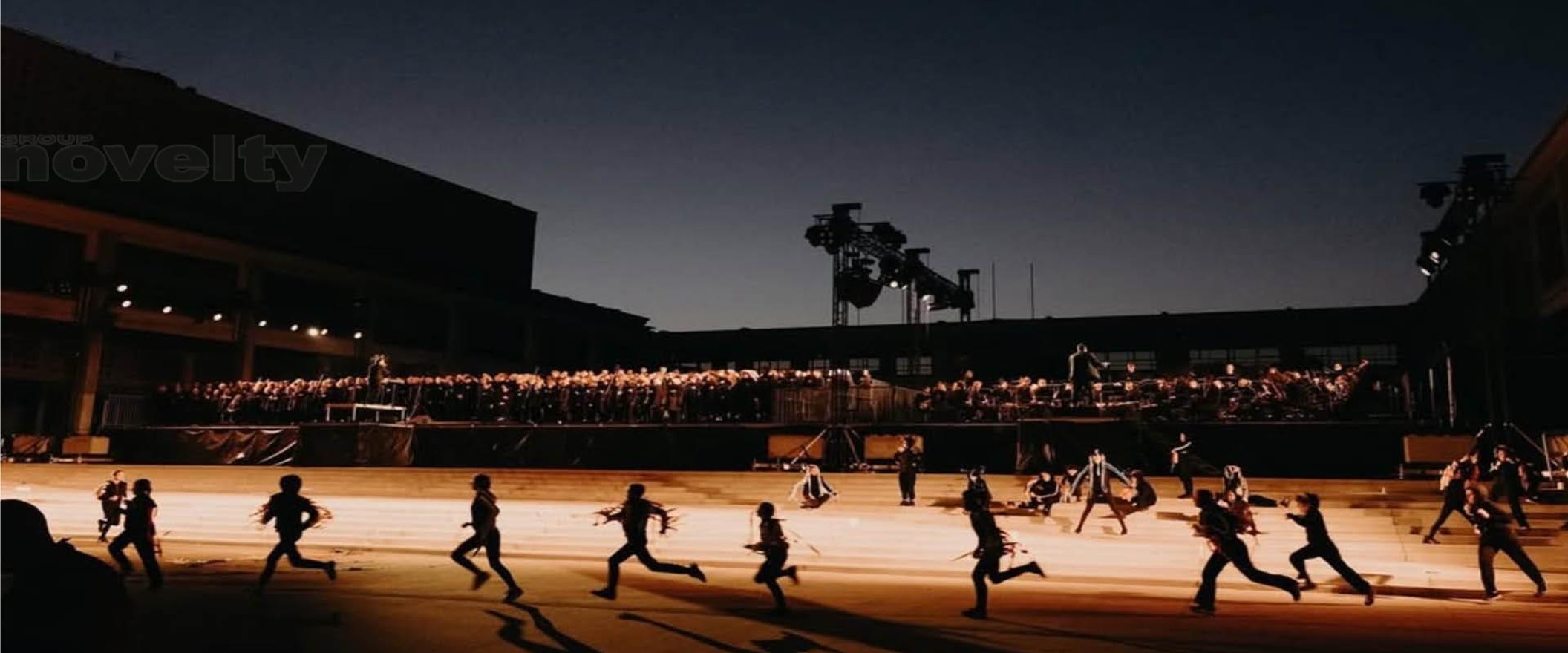 Spectacle nocturne en plein air – Millénaire de Caen
