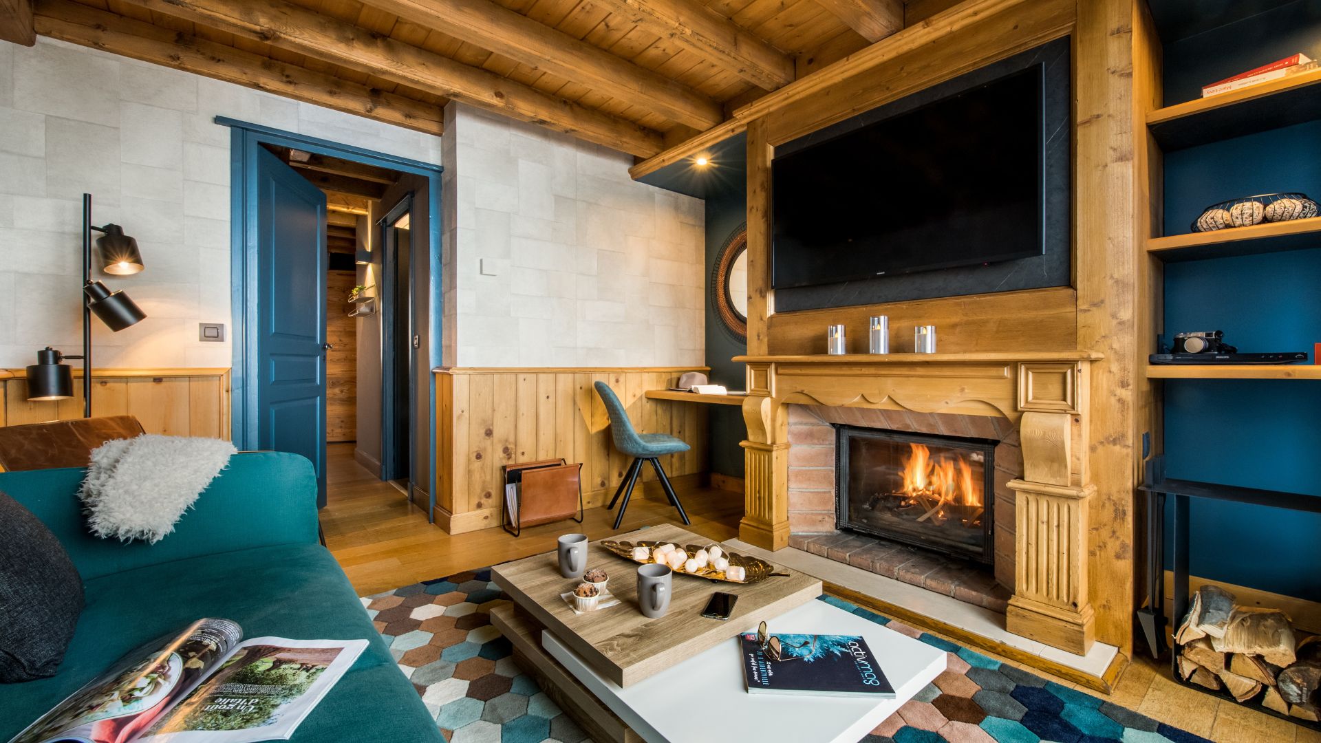 Présentation d'une chambre suite de l'Hôtel Village Montana Extérieur Hiver