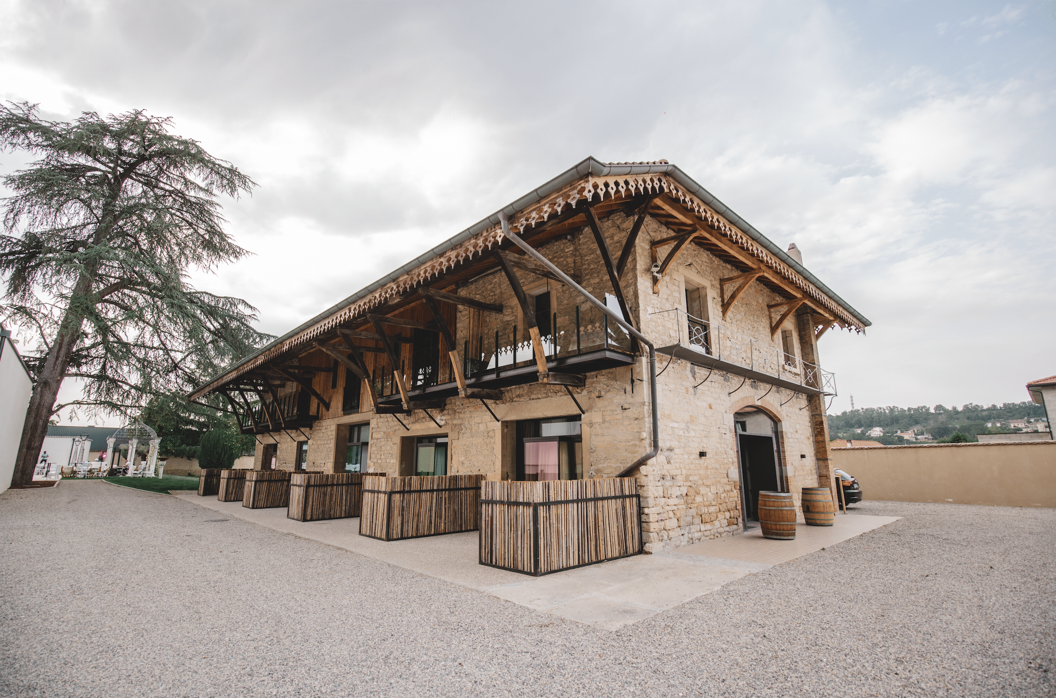 Extérieur Ferme des sequoias Domaine