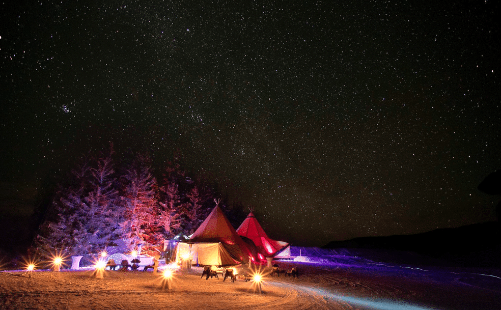 Cameleon Explorer Soirée Tipis géants