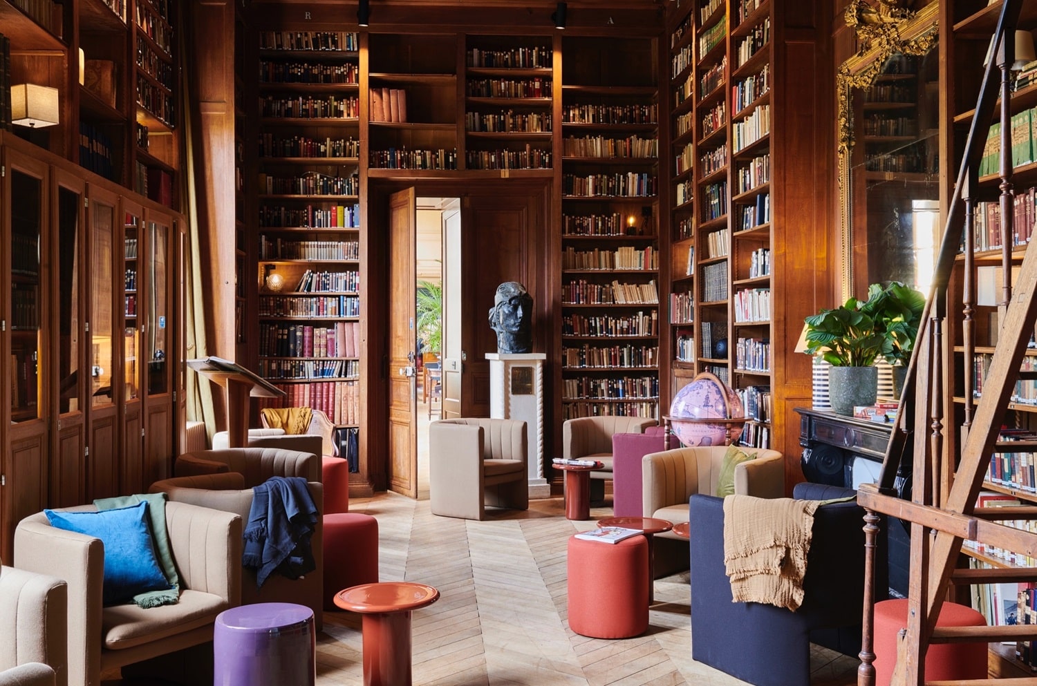 Les Maisons De Campagne Maison du Val Farouche Saint Germain en Laye séminaires bibliothèque