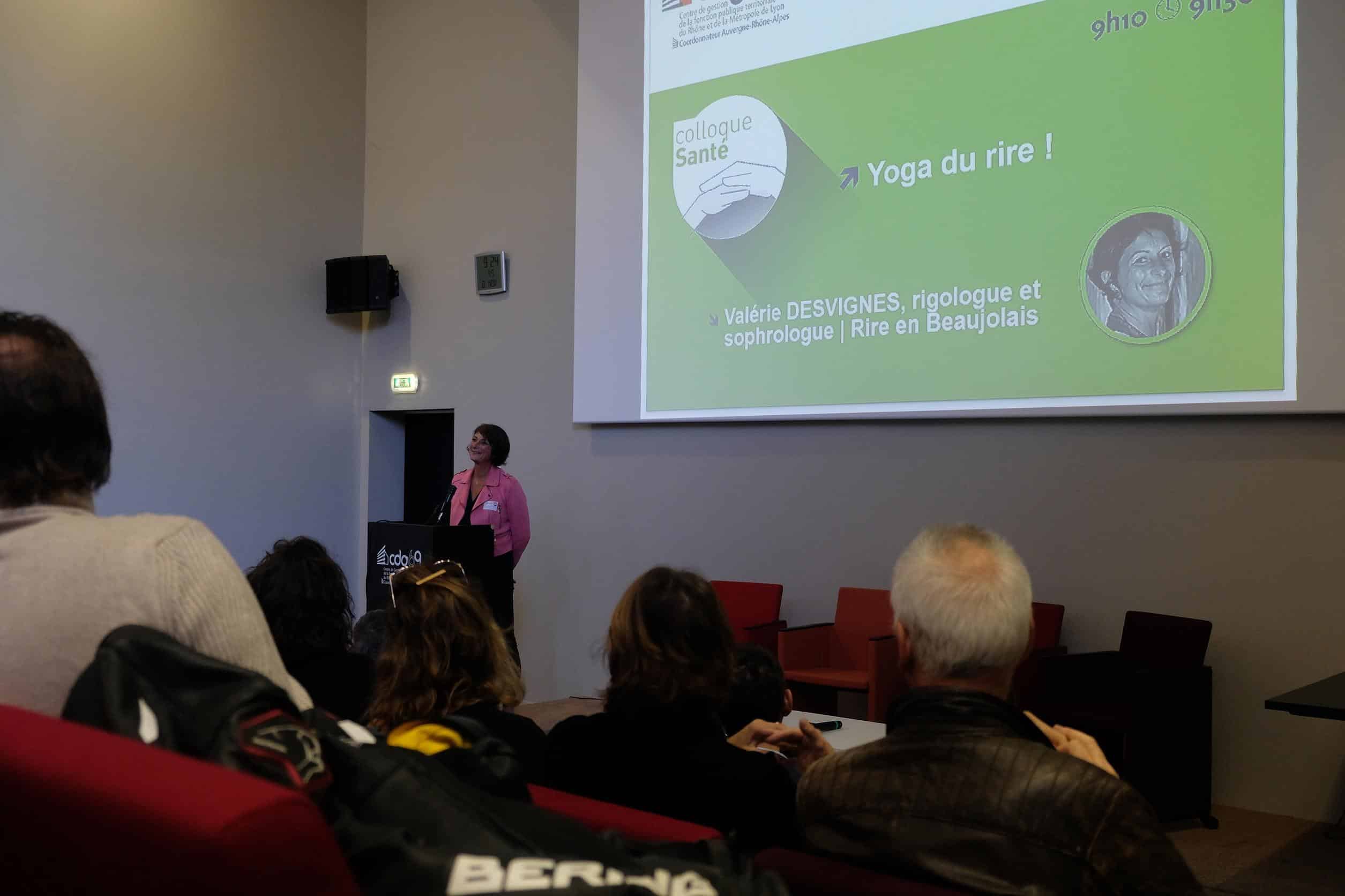 colloque sante yoga du rire experte