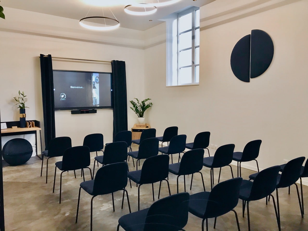 Salle de conférence spacieuse à Lyon - Le Papillon Bleu