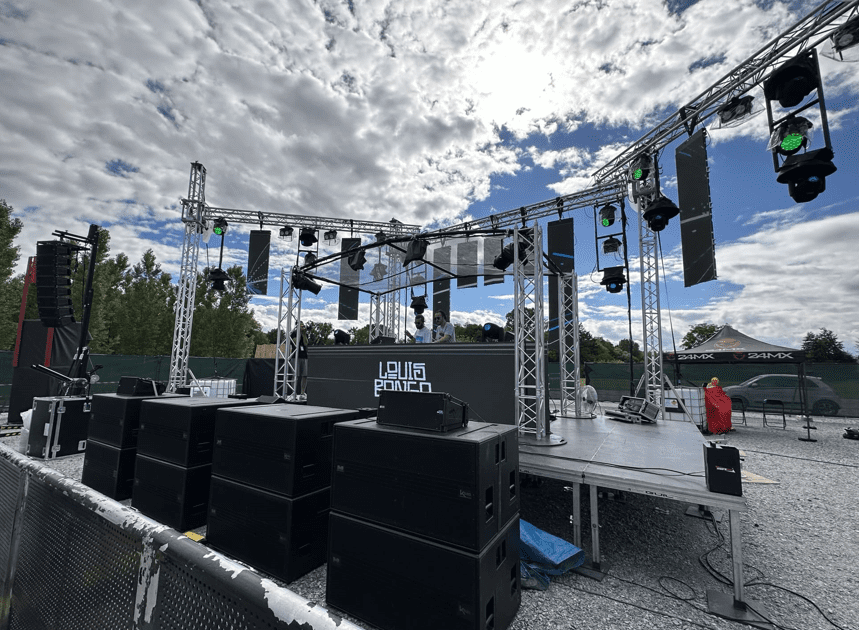 Logistique Bess Event audiovisuel événement son scène