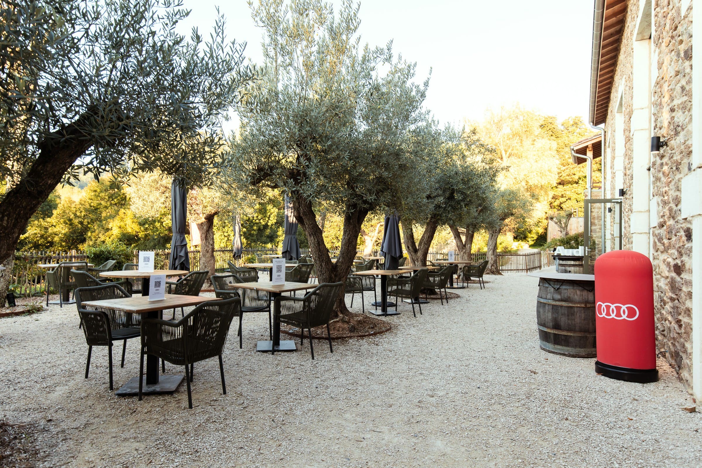 Salle de restauration du Château Chapelle Villars