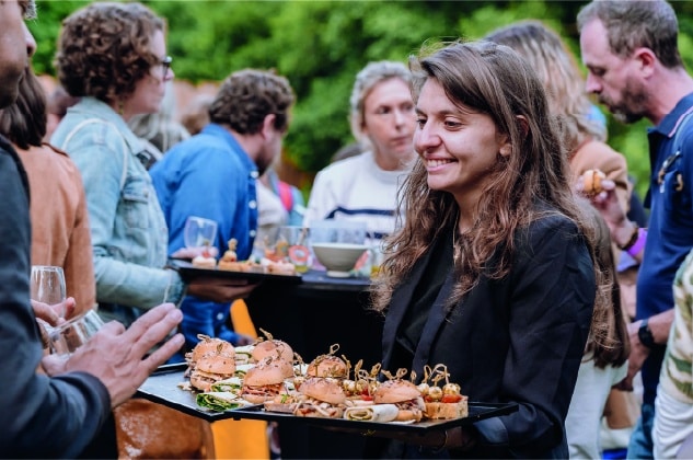 Des bouchées raffinées pour un moment gourmand et chaleureux.