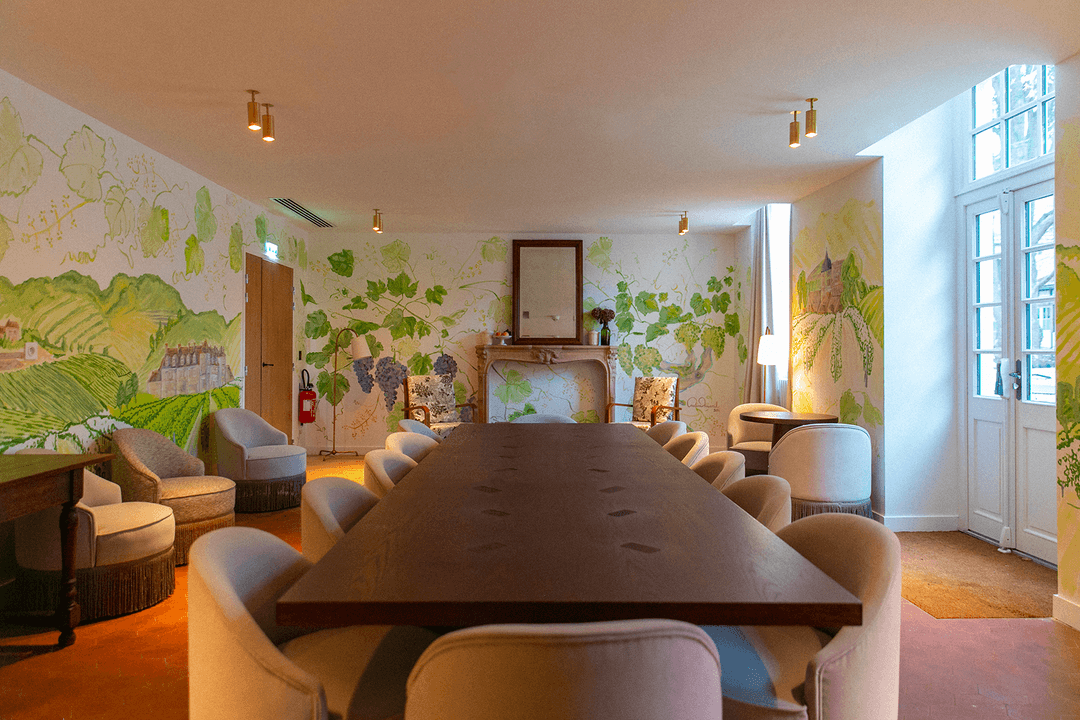 Salle de réunion à l’Hôtel Bellevigne Bourgogne