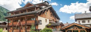 Un chalet typiquement savoyard en pleine montagne