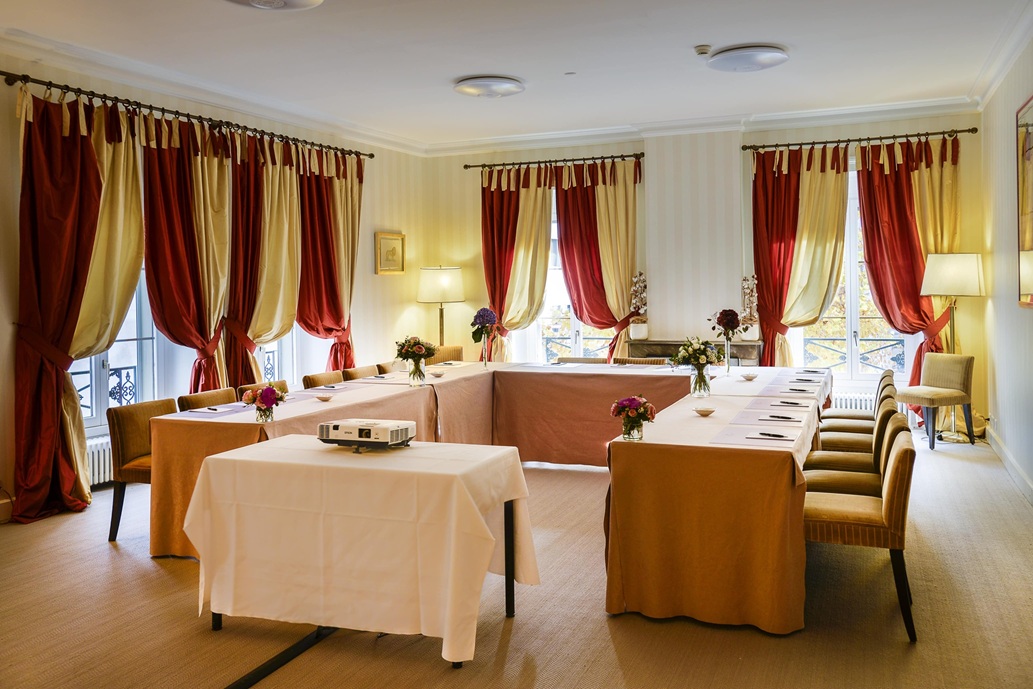Salle de séminaire Paderewski à l’Hôtel des Trois Couronnes Vevey