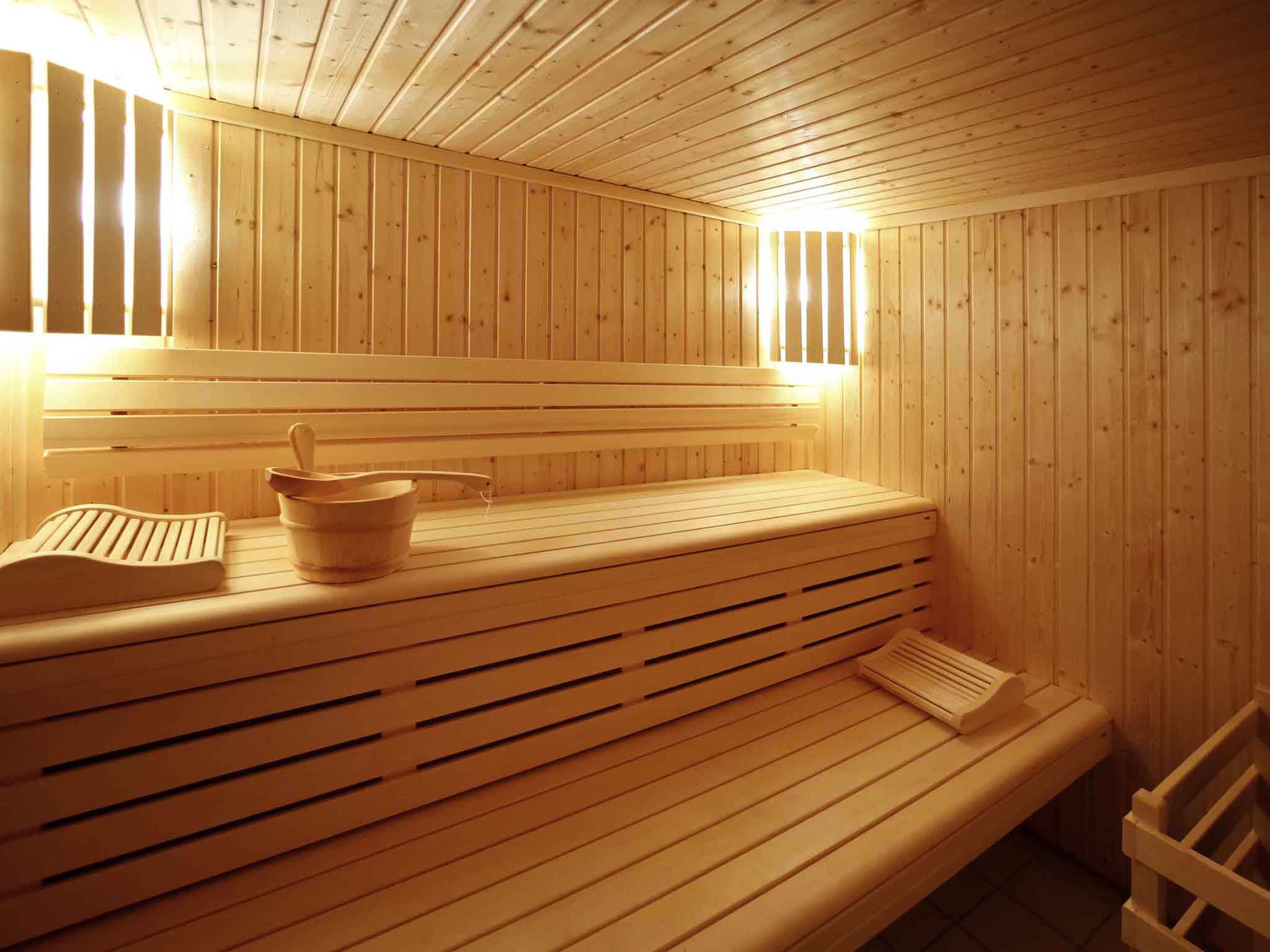 Sauna en bois Mercure Grenoble Centre Président