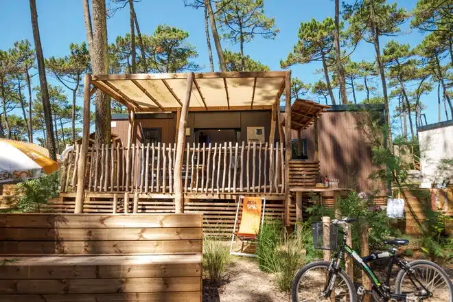 Lodge Premium en bois au Camping Le Vieux Port