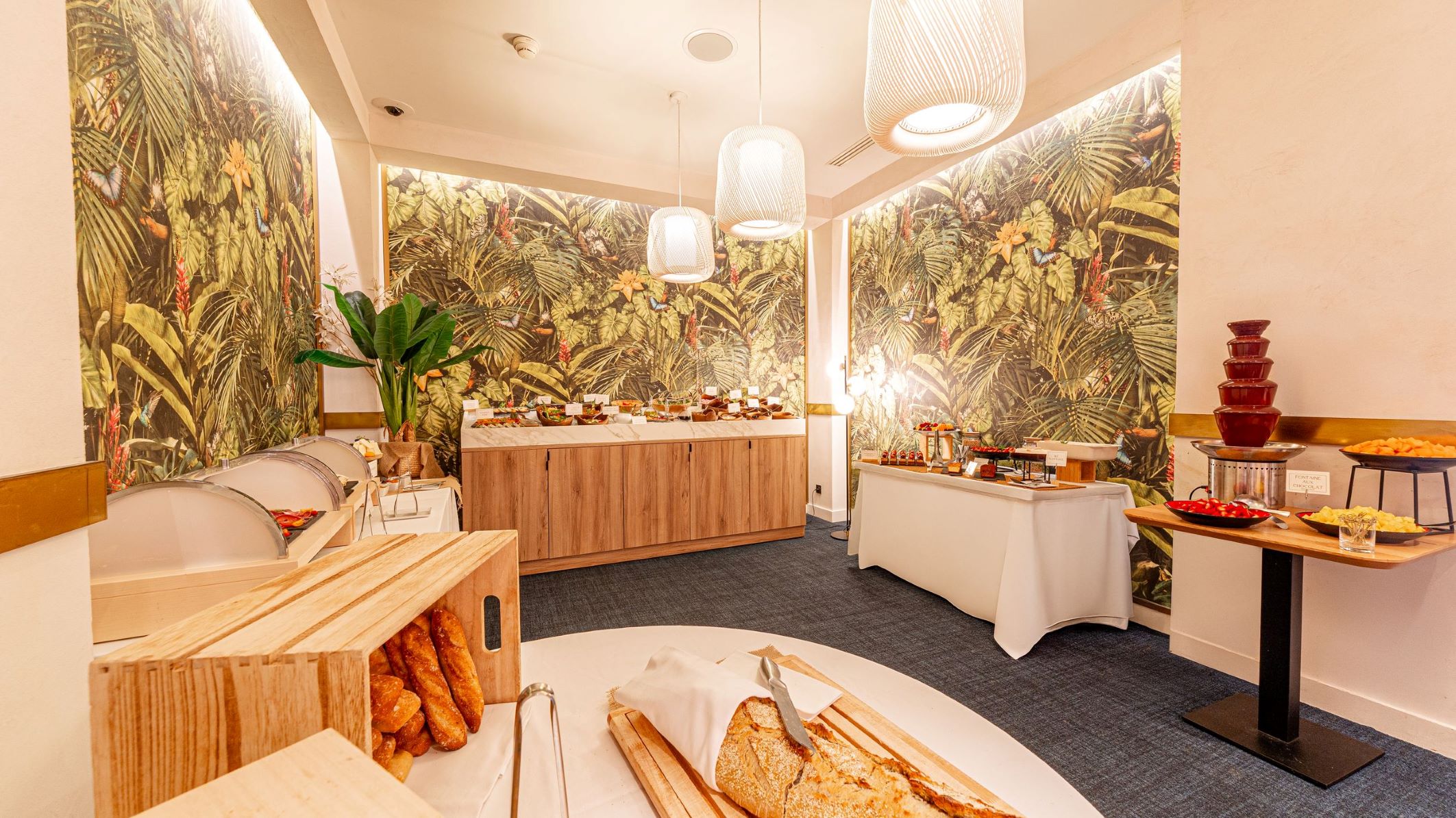 Buffet déjeunatoire Golden Tulip Aix-les-Bains