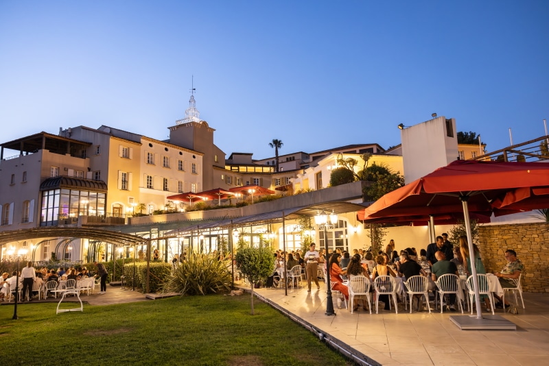Soiree Terrasses Le Frégate Provence