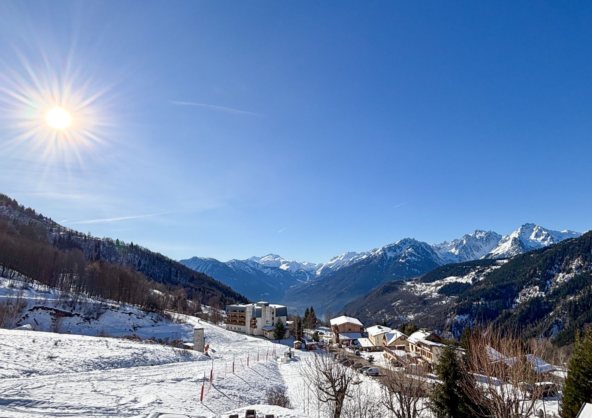 Panorama alpin – Hôtel Casa Moho