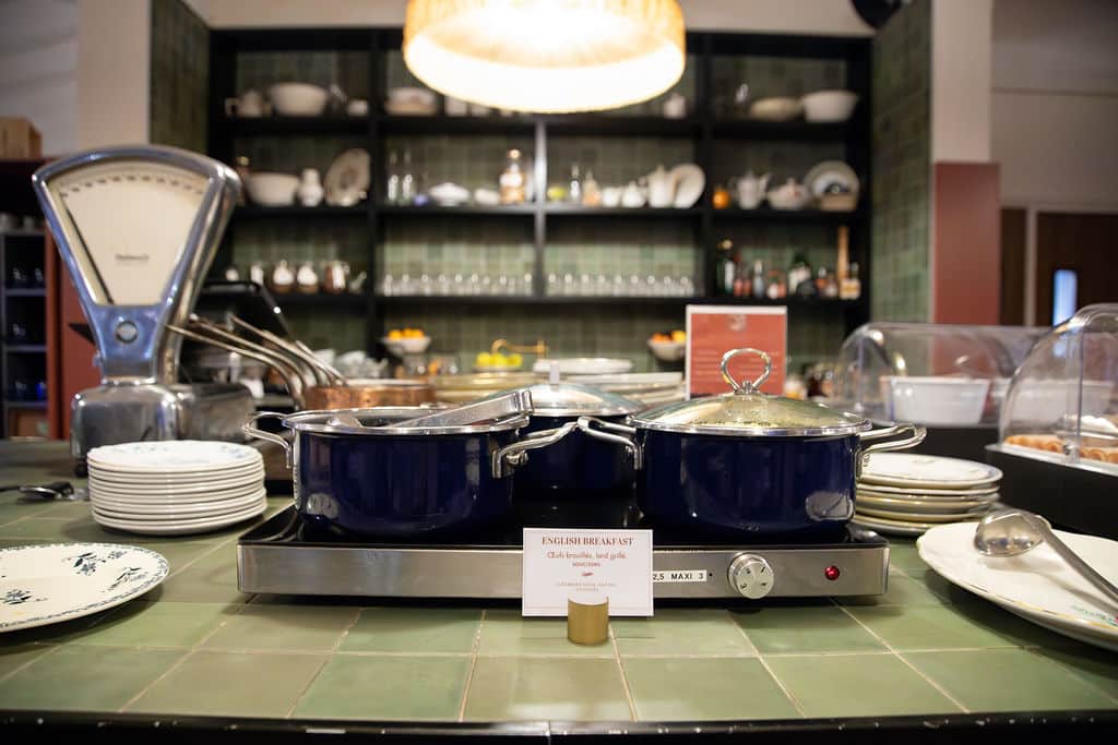 Détail décoration bar à l’hôtel By Georgette