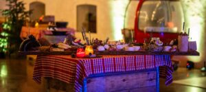 Buffet élégant pour vos événements professionnels.