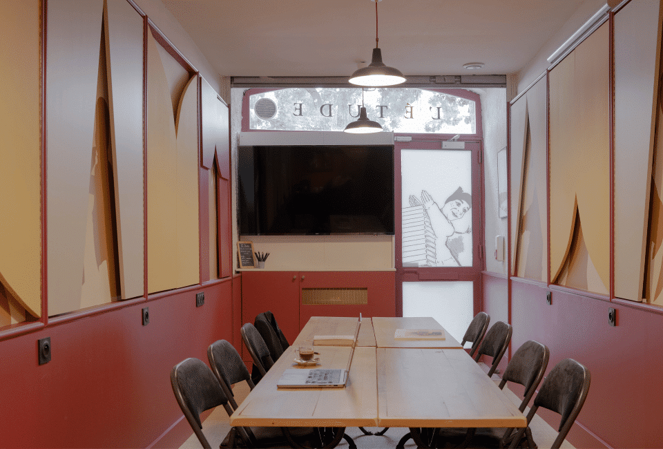 Espace lounge Collège Hôtel Lyon