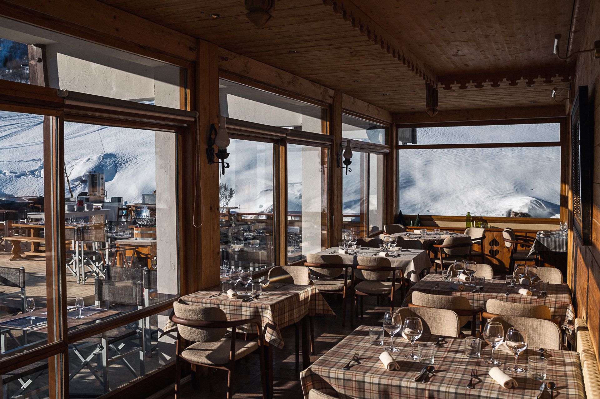 Restaurant panoramique – Hôtel Les Cèdres