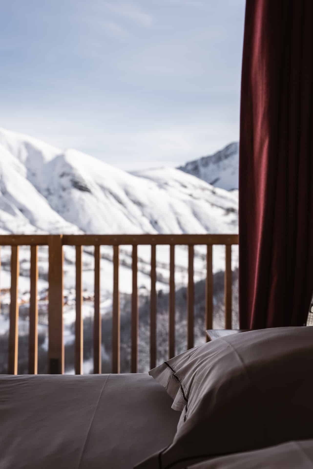 Terrasse panoramique – Hôtel Les Cèdres