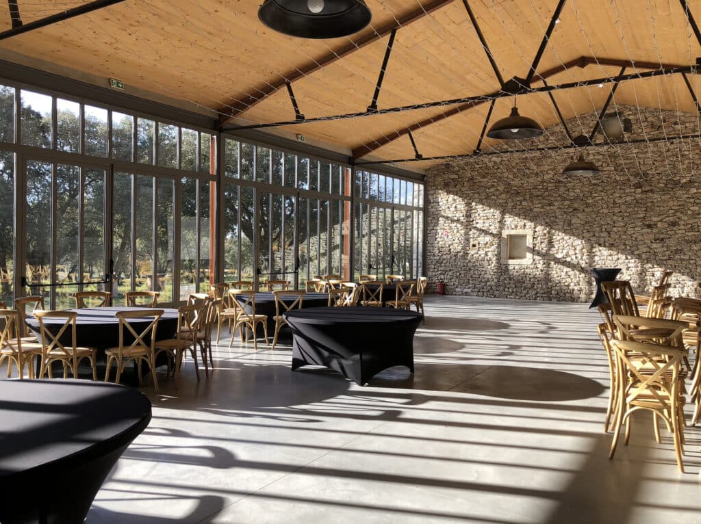 Salle de réception pour événements professionnels