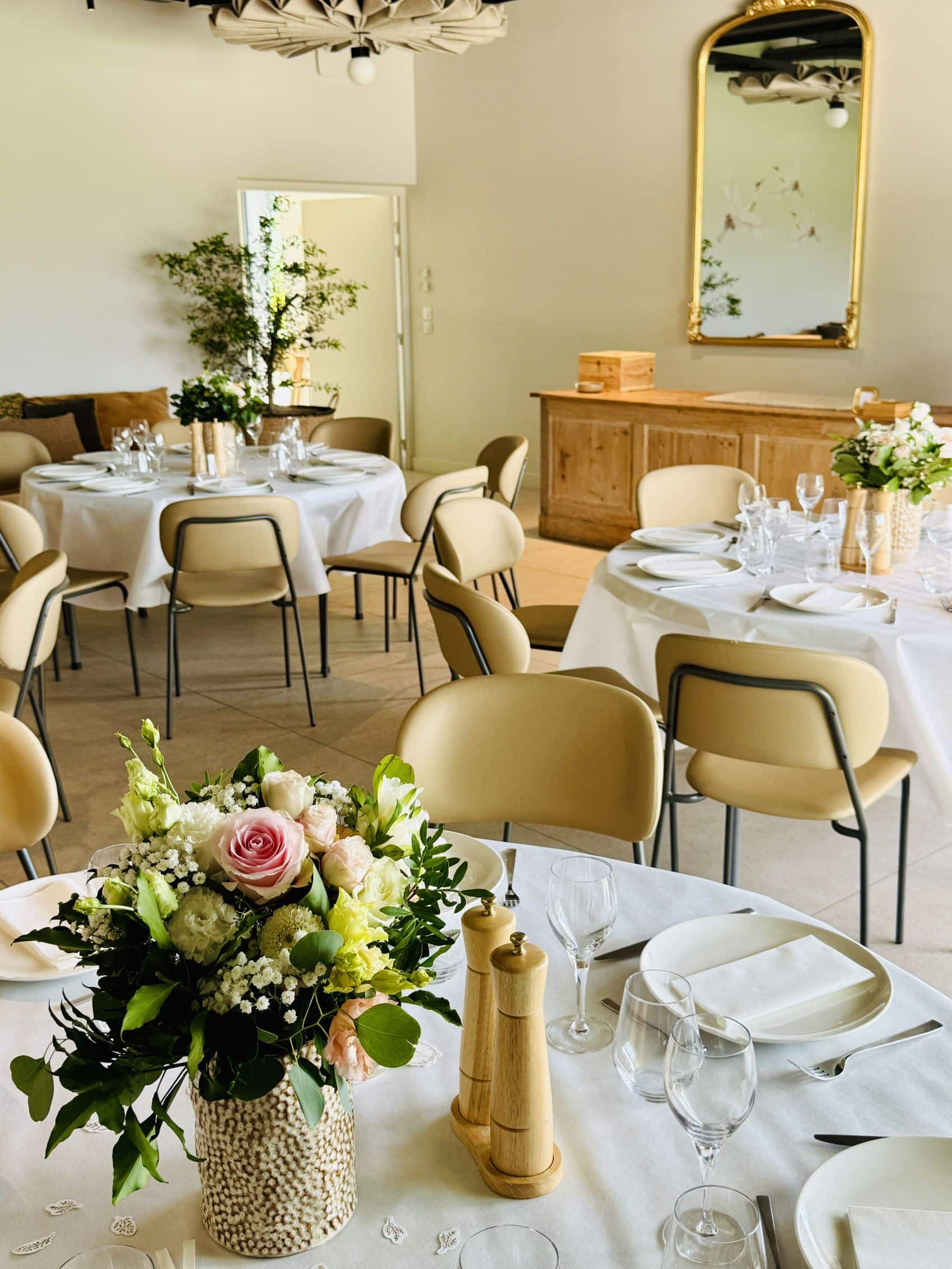 Villa Etoilée événement d'entreprise salle de restauration