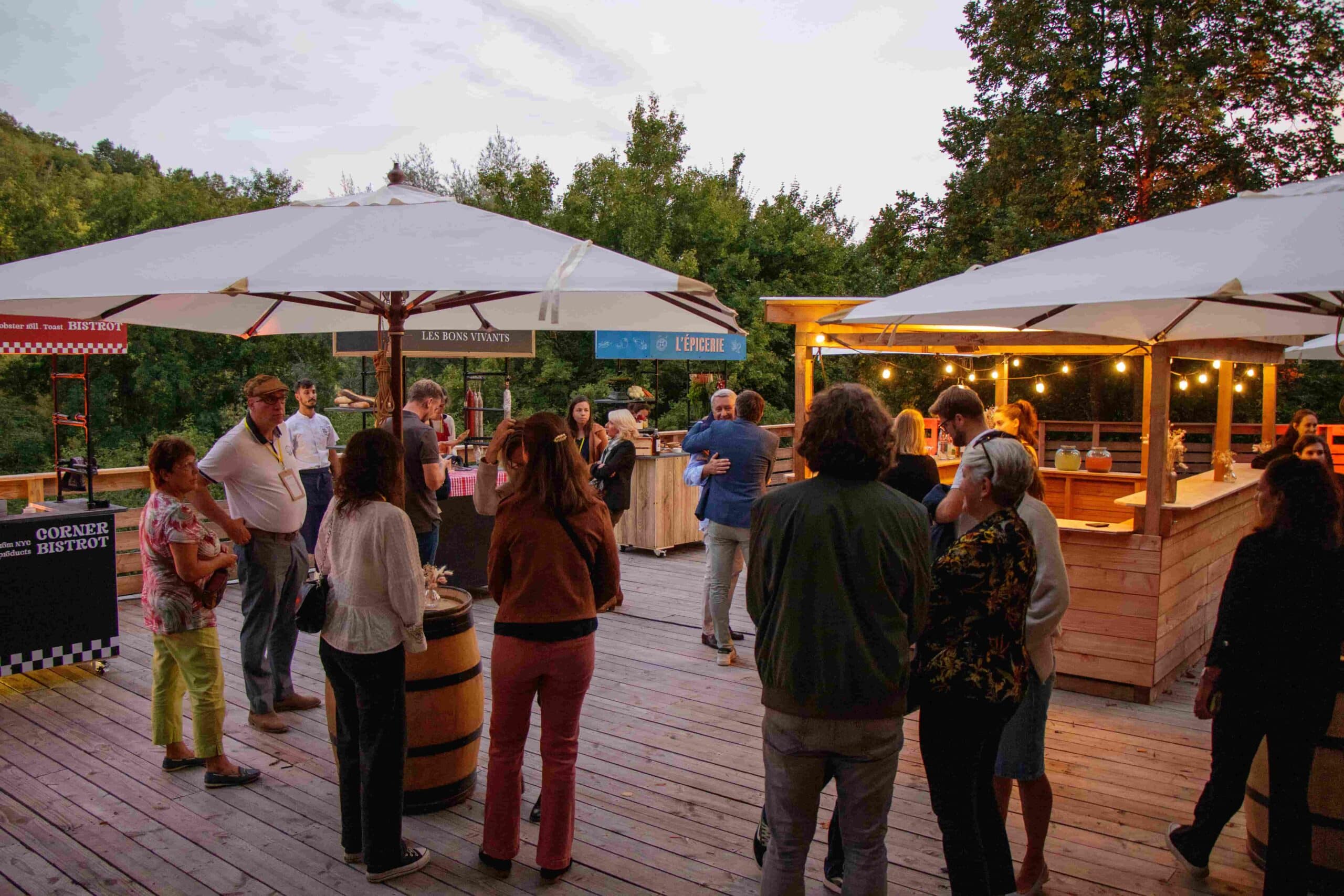 Le Bois des Lutins – Cocktail d’entreprise en extérieur