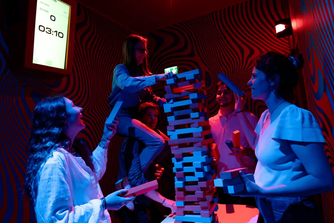Jeu géant lors d'un événement chez Rush Lyon