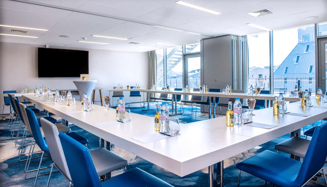 salle de séminaire du Radisson Blu Hotel Bordeaux