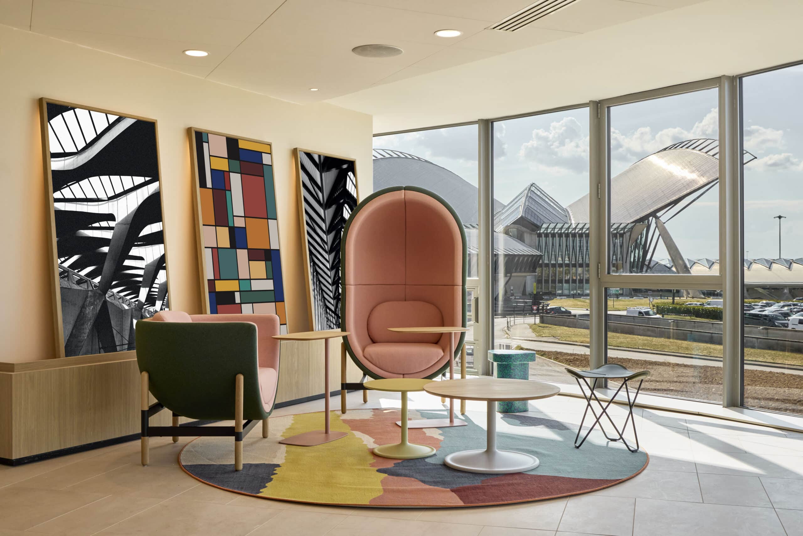 Hall lounge luminaux