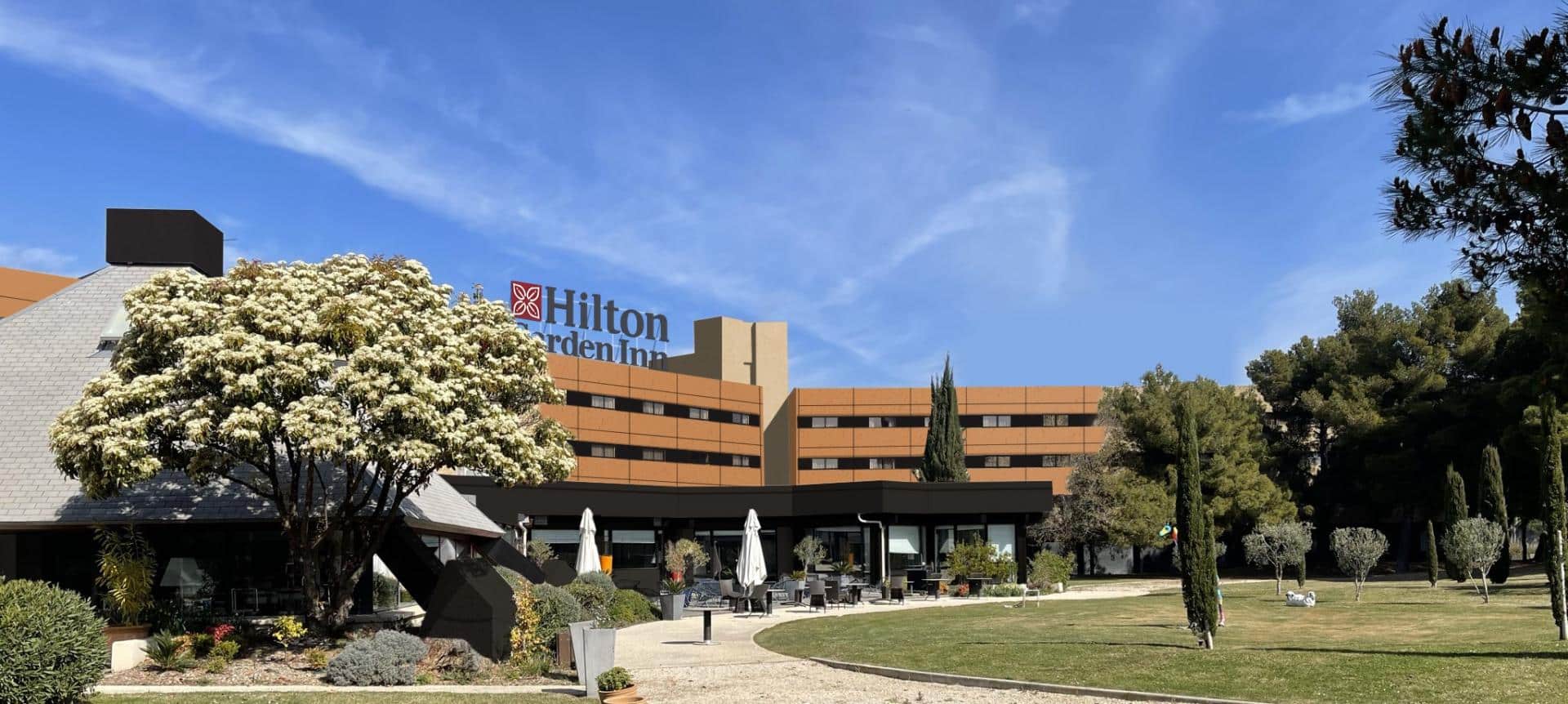 Façade Hilton Garden Inn Marseille Provence2