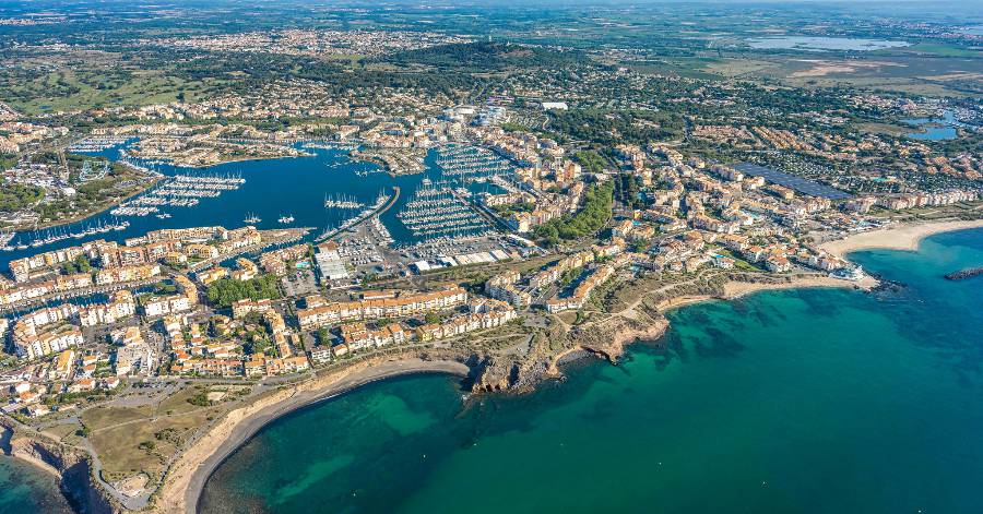 Vue panoramique Cap d'Agde
