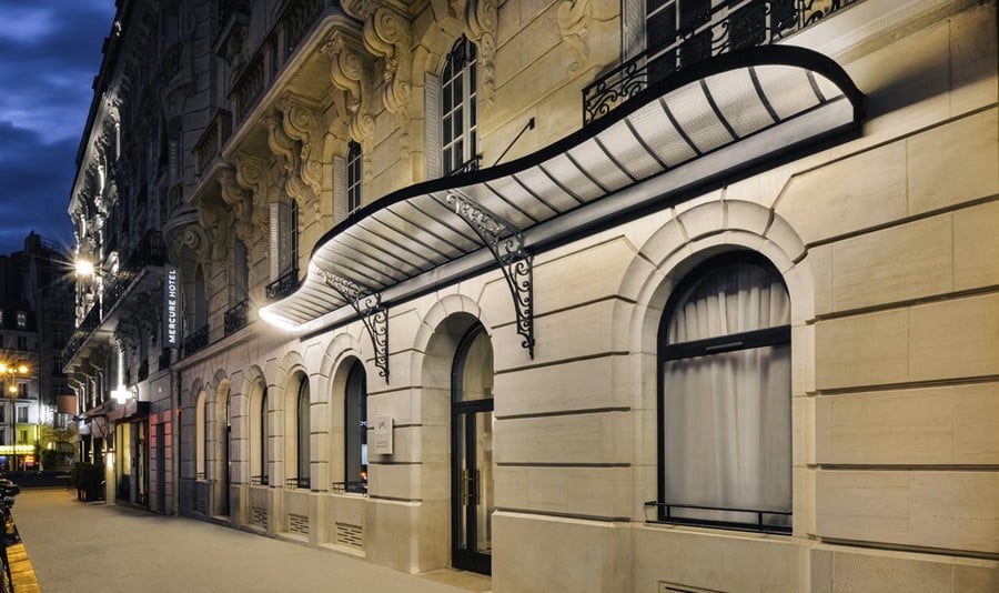 Façade de l'hôtel Mercure Paris Gare de Lyon Opéra Bastille