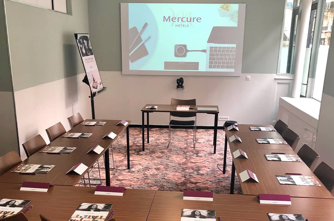 Salle de séminaire équipée au Mercure Paris Gare de Lyon Opéra Bastille