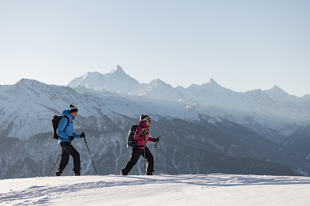 Randonnée en montagne à Crans-Montana