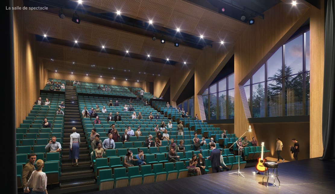 Auditorium équipé pour congrès à Chamonix-Mont-Blanc