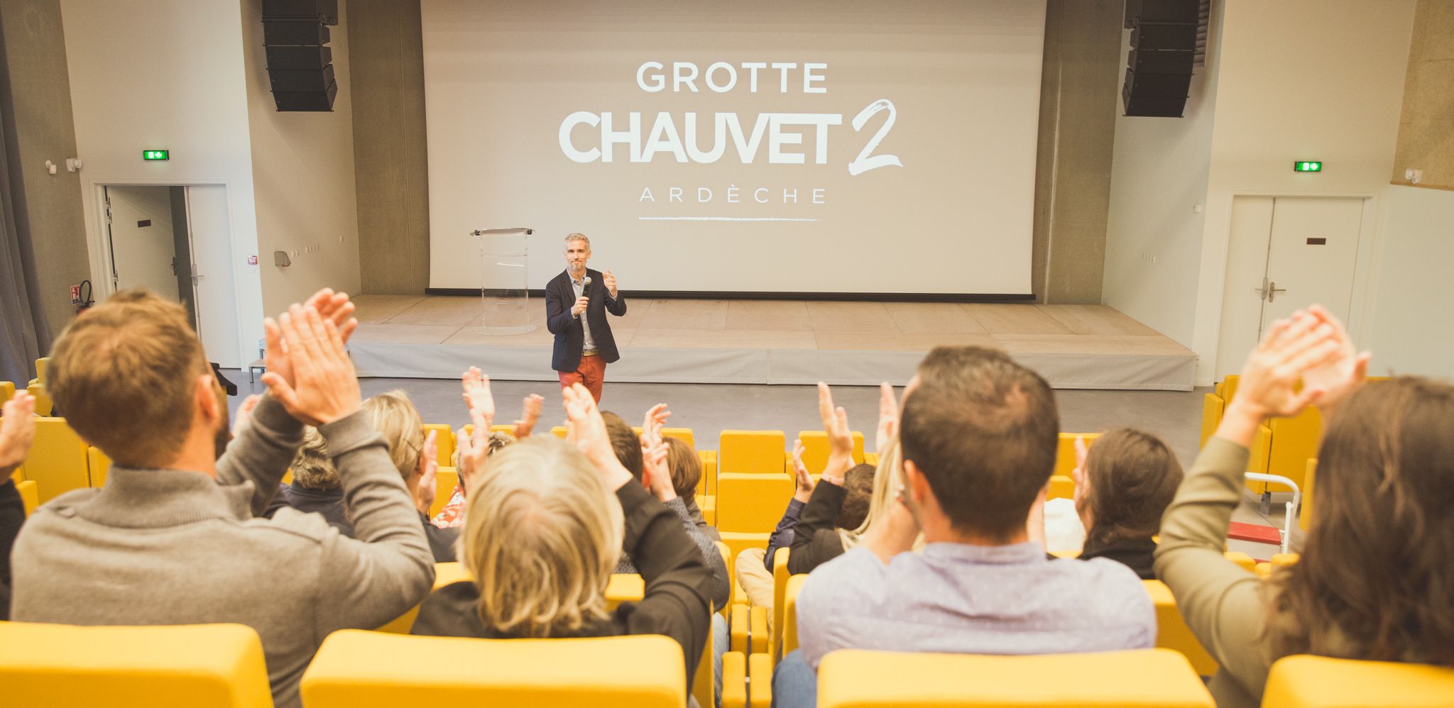 Conférence à la Grotte Chauvet 2 – Ardèche