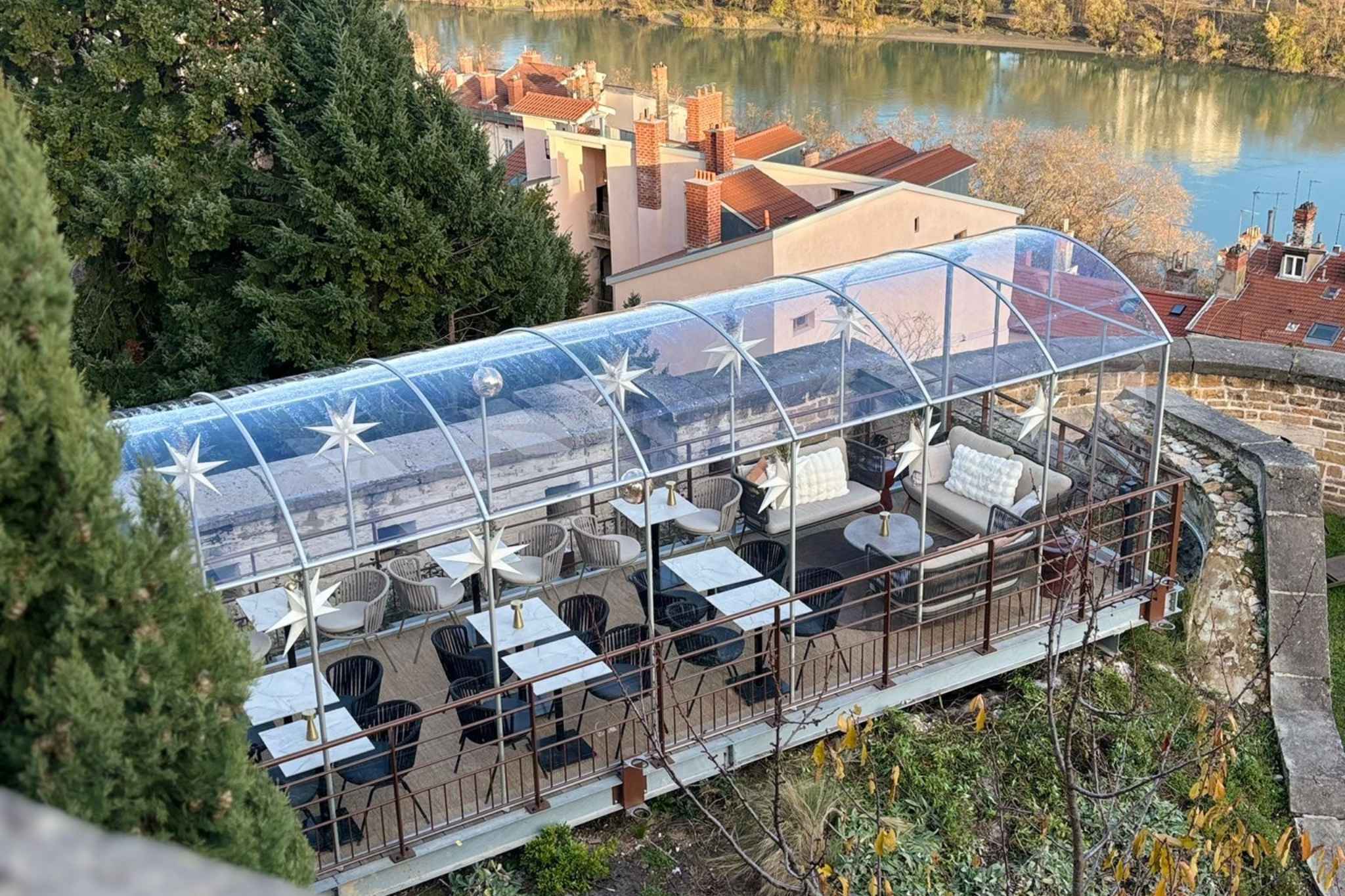 Le Fort – Espaces Réceptifs | Vue aérienne