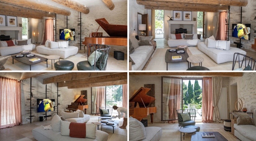 Mas collection salon séminaire Alpilles Provence Villa12