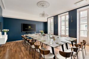 Salle en U prête à l’usage