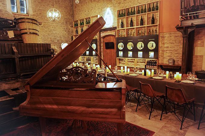 Dîner de gala avec piano à queue – Les Larmes du Soleil